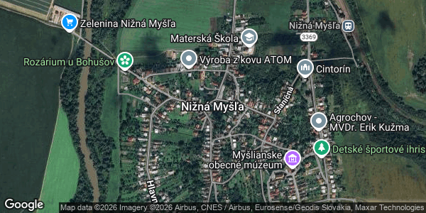 Obec Nižná Myšľa